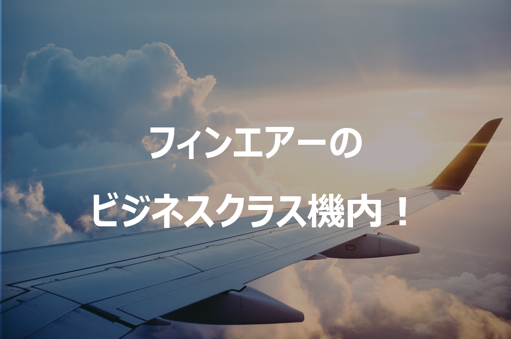 フィンエアーのビジネスクラスはどんな感じ 日本からベルギーへのフライト Izumedia